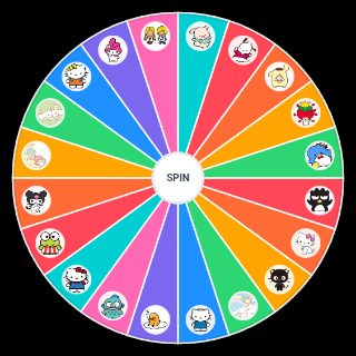 sanrio characters Wheel