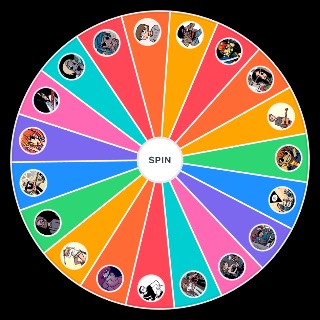 Random Scott Pilgrim Characters (Comics) Wheel