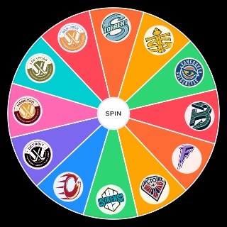 PWHL Team EXPANSION TEAMS INCLUDED Wheel