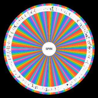 Gen 3 Pokémon (Gen 4 Sprites) Wheel