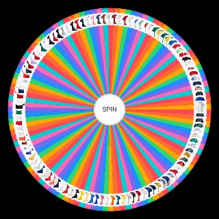 Random CAMISETAS MUNDIAL 2026 COMPLETO Wheel