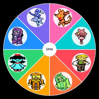 Deltarune Chapter 5 Flower Darkners Wheel