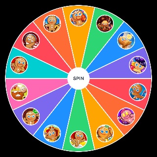 Random Every Published Cookie Run Game Wheel