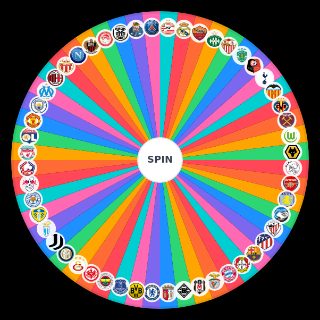 Spin the Wheel: Melhores Clubes de Futebol Europeu