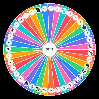 Spin the Wheel: Roblox Rivals Weapons