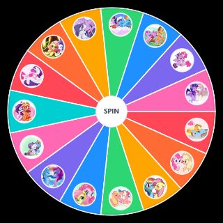 MLP Mane 6 Ships Wheel