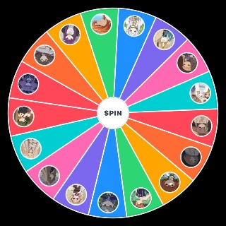 Random Frieren Female character Wheel