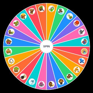 BTD Battles Characters Wheel