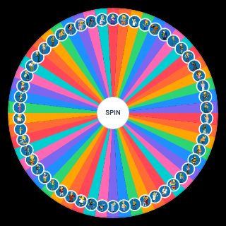 Random Simpsons Characters Wheel