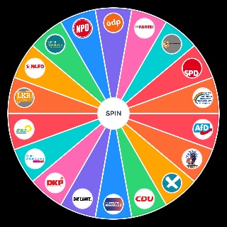 Spin the Wheel: German political party logos