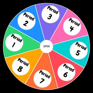 school periods Random Picker