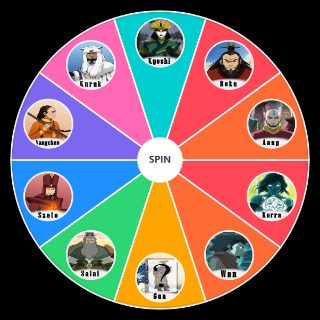 Choose a Random Every Canon Avatar from ATLA