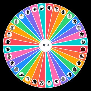 Random Mimic Monsters Wheel