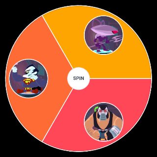 Teen Titans Go Figure Characters Wheel