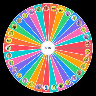 Complete Pikmin Type (1 4 + Hey! Pikmin) Wheel
