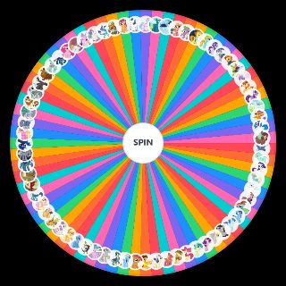 Mlp main characters plus extras Wheel
