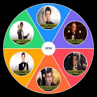 007s : Who's the Best James Bond? Random Picker