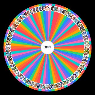 Disney Animated Movies Wheel