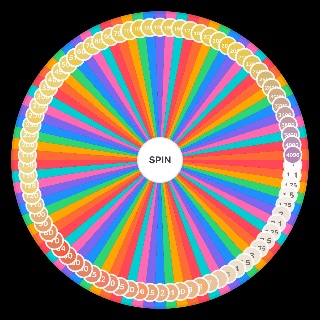 Random 2048 Tiles Decimal Visions 1 12 Wheel