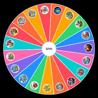Random Super Mario Platformers Wheel