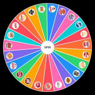 Random Best Burger Chains Wheel
