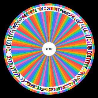 Random Calhatopian Country Flags Wheel