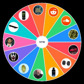 Random Men Red Flags Wheel