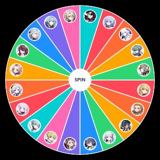 Spin the Wheel: Genshin Impact: Cryo Characters (6.7)