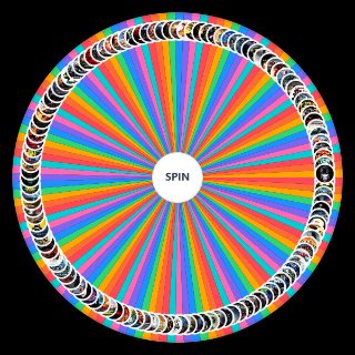 All Super Heroes/Comics Movies Wheel