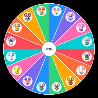 Spin the Wheel: ACNH Mouse Villager