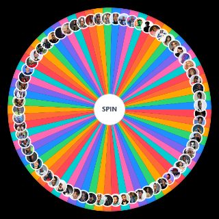 Spin the Wheel: Artist (HipHop/R&B/Rap)