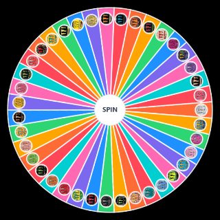 Random Monster Energy, Monster Ultra, Monster Juice (as of 2024 Q1) Wheel