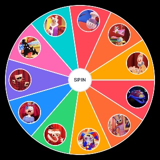Pick a Random Digital circus characters