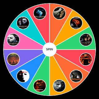 Halloween Movies Wheel
