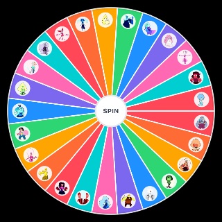 Random Steven Universe gem Wheel