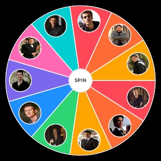 Random TVD Male Characters Wheel