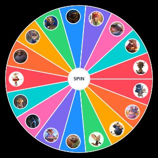 Zootopia Characters Wheel