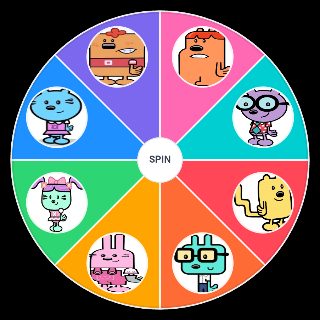 Choose a Random Wow Wow Wubbzy Characters