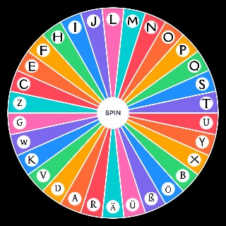Buchstaben (deutsch) Wheel