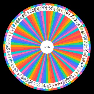 Spin the Wheel: Legendary, Pseudo Legendary, and Mythical Pokemon Aura