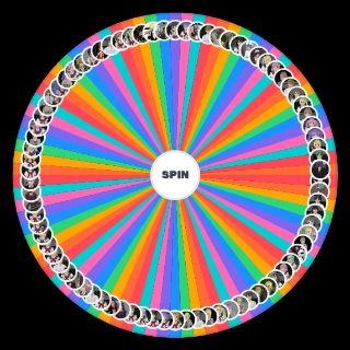 Random school girls simulator charateurs Wheel