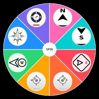 Cardinal and Intercardinal Directions Random Picker