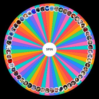 Evangelion Characters (+Rebuilds) Wheel