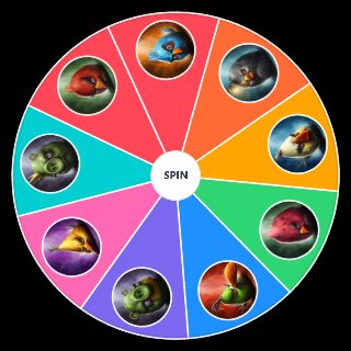Choose a Random Realistic Angry birds