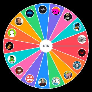Minecraft YouTubers Wheel