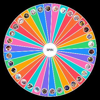 Spin the Wheel: Anime