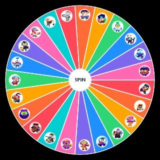 Brawler Stars Mythic Brawlers Wheel