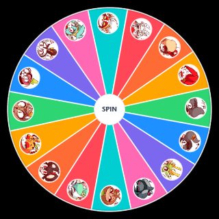 Female Diives characters Wheel