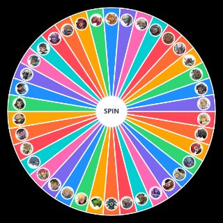 Random Marvel Rivals characters Wheel