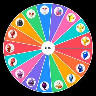 Spin the Wheel: Pikmin Types (Pikmin Pikmin 3DX)